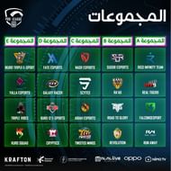 PMPL Season 2 Arabia teams (image via PUBG Mobile)